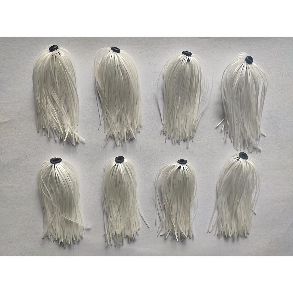 Fishing Lure Buzzbait - 8 バンドル 50 ストランド シリコン ジグ