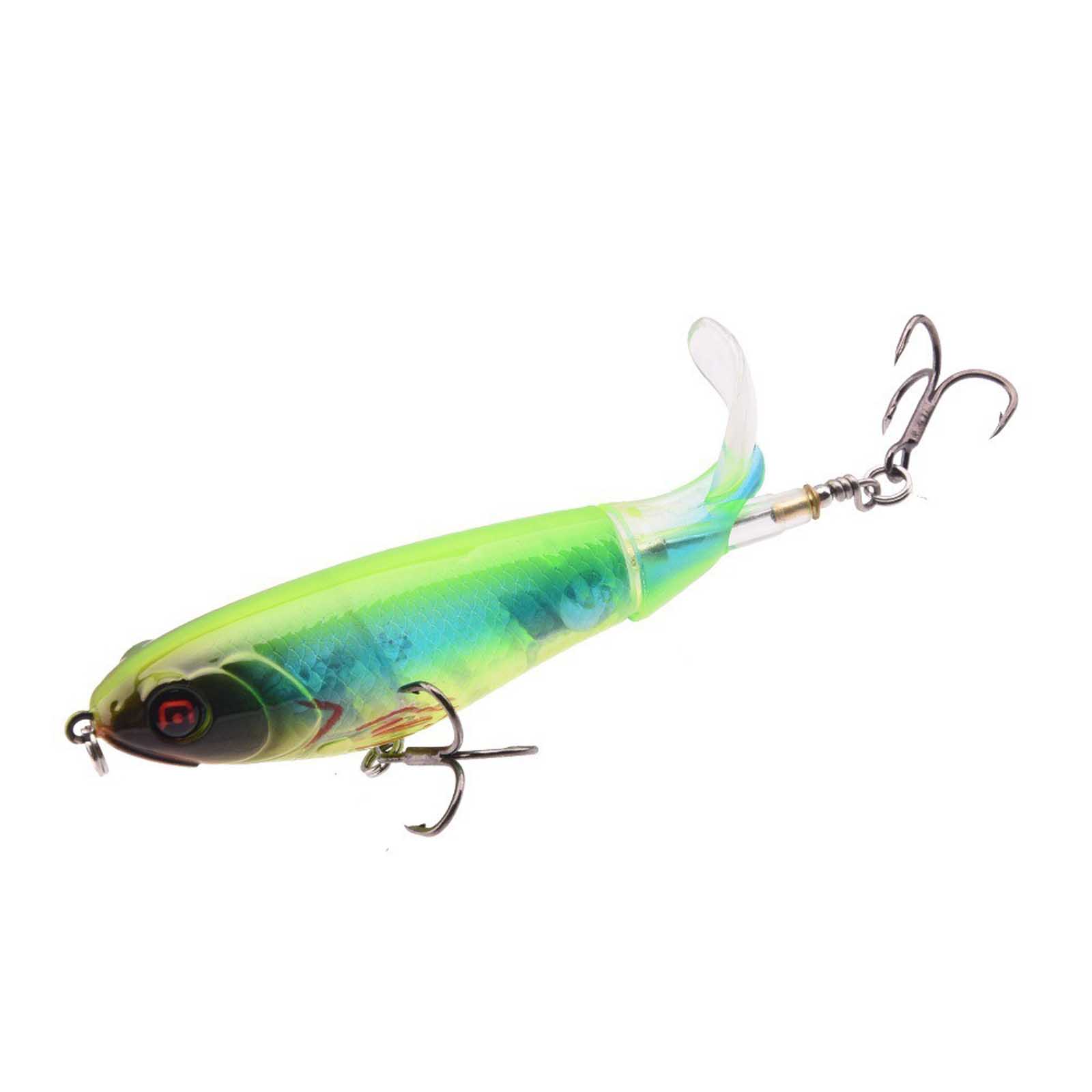 Fishing Lure Popper - 10.5cm/17g プロペラトラクター トップウォータールアー ポッパー ハードベイト マルチカラー