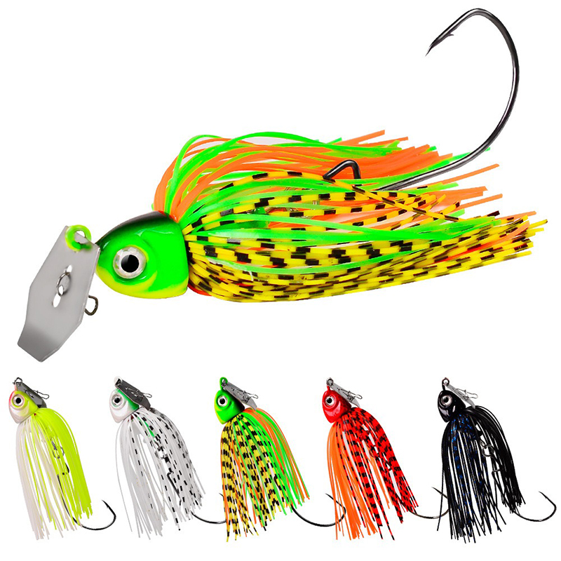 Fishing Lure Buzzbait - 12G/15G/20G/チャターベイト スピナーベイト ウィードレスフィッシングルアー バズベイト ウォブラー チャターベイト