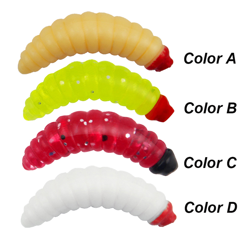 WESTBASS 20/50 個ソフト幼虫スイムベイト 2  - Fishing Lure Soft Plastic のレビューと価格