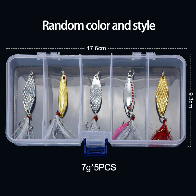 金属スプーンスピナー釣りルアー 5 グラム 7 グラム 10 - Fishing Lure Crankbait のレビューと価格