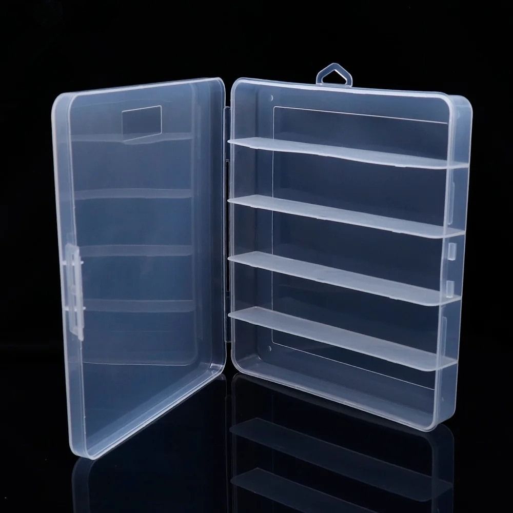 1/3個入り 3サイズのプラスチック製釣り餌、釣り道具箱、透 - Fishing Lure Box のレビューと価格