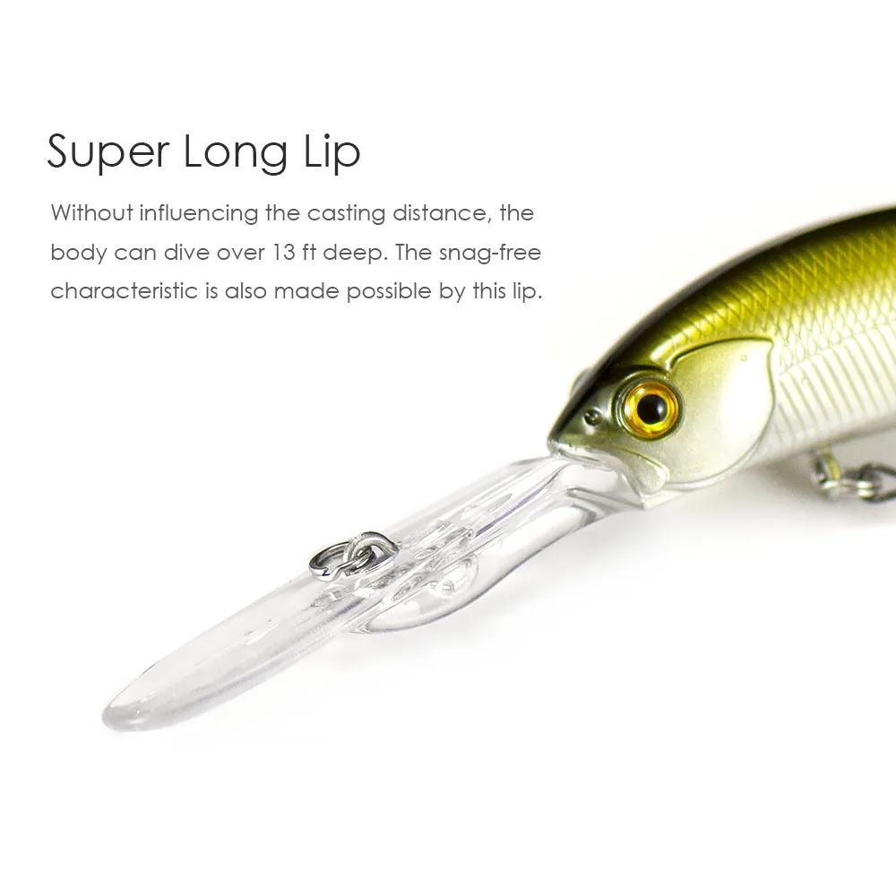 Countbass シャッドスタイル クランクベイト 57  - Fishing Lure Crankbait のレビューと価格