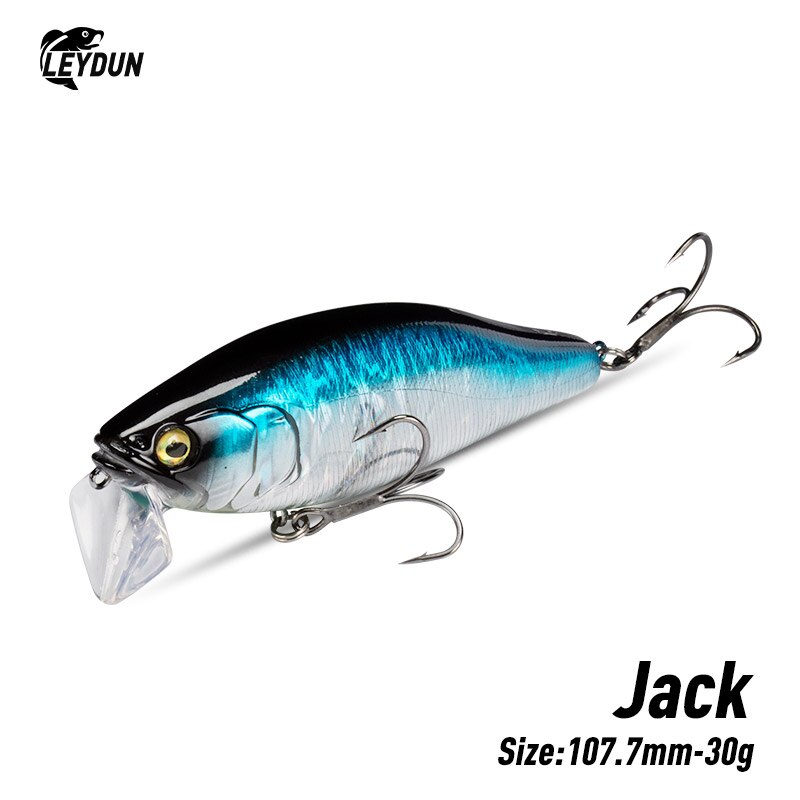 I-JACK ミノー釣りルアー 107.7 ミリメートル 3 - Fishing Lure Topwater のレビューと価格