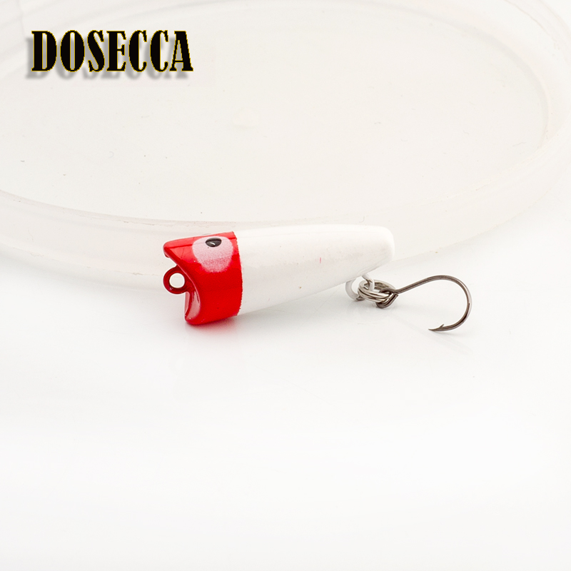 1つの人工釣り餌,魚を捕まえるためのルアー,ミノー釣り道具, - Fishing Lure Popper のレビューと価格
