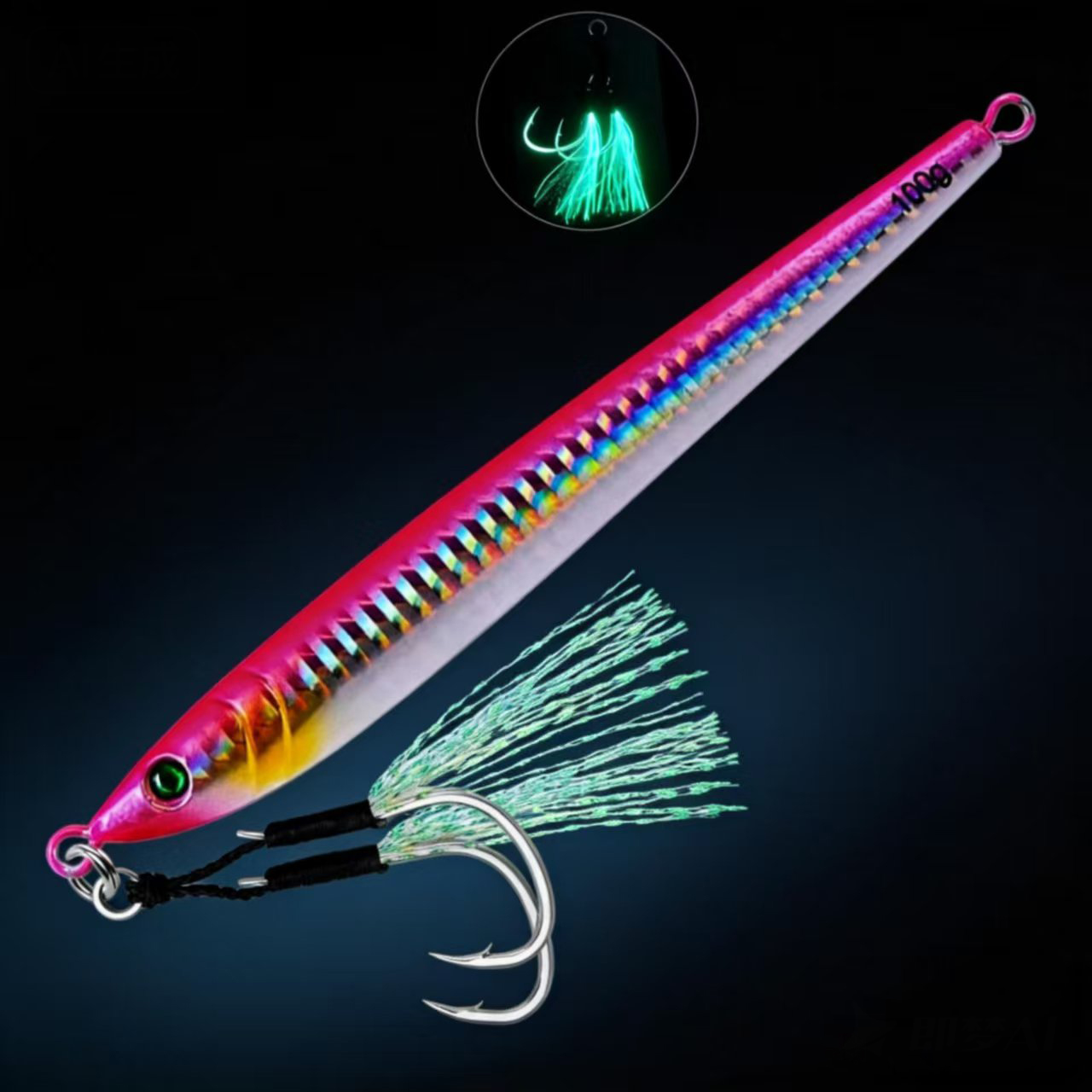 スプーンタイプのリジッドメタルルアー,ジギングやマグロバス釣 - Fishing Lure Buzzbait のレビューと価格