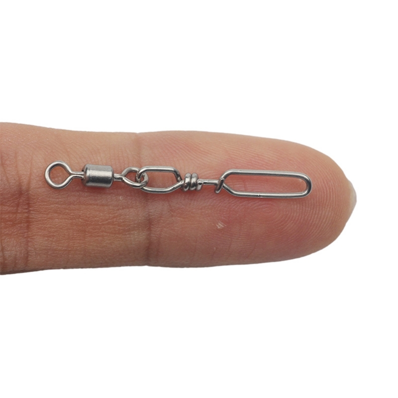 高強度ローリングボールベアリングスナップ 20 個パック 釣 - Fishing Lure Kit のレビューと価格