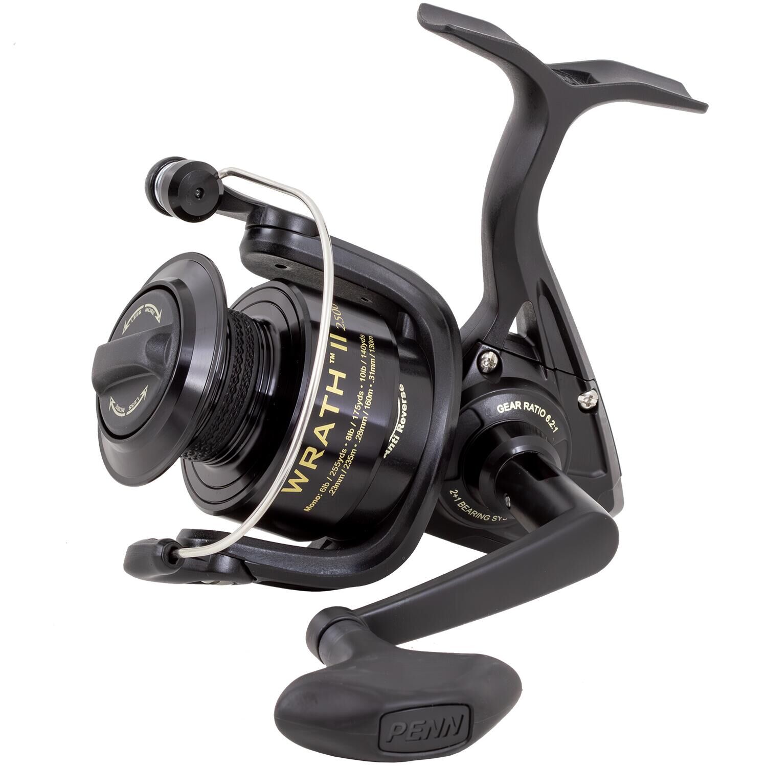 PENN WRATH II スピニングリール 2500-80 - Penn Reel Battle のレビューと価格