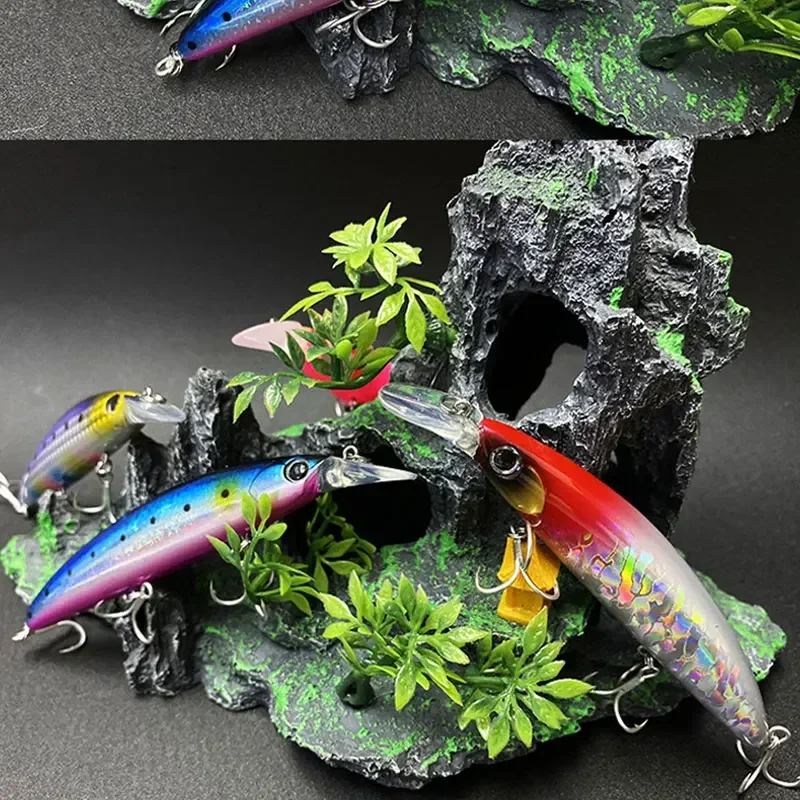 釣り用フローティングミノールアー,人工餌,硬い素材,海,海, - Fishing Lure Spinnerbait のレビューと価格