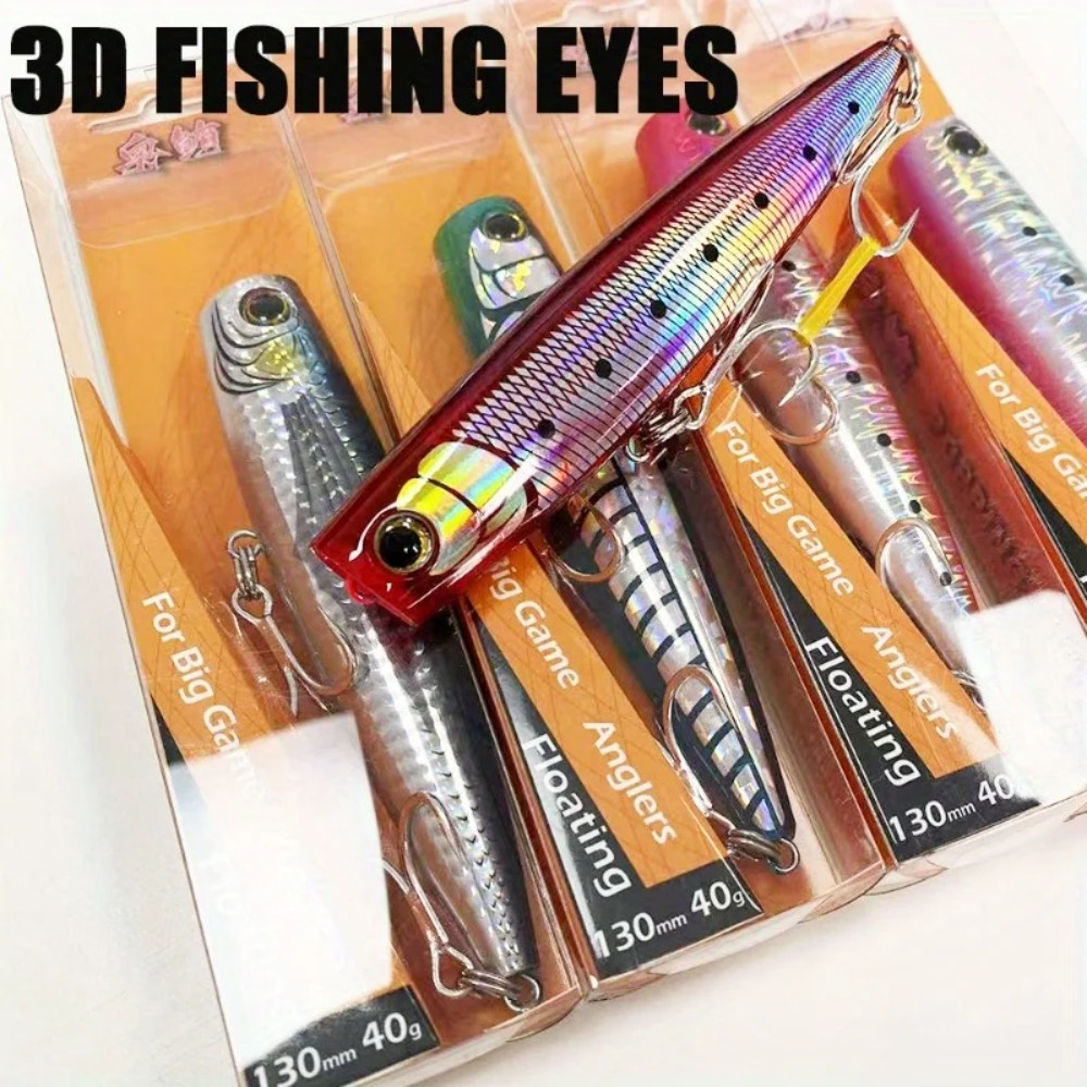1PC 大型 ABS ポッパー ルアー – 130-160m - Fishing Lure Popper のレビューと価格