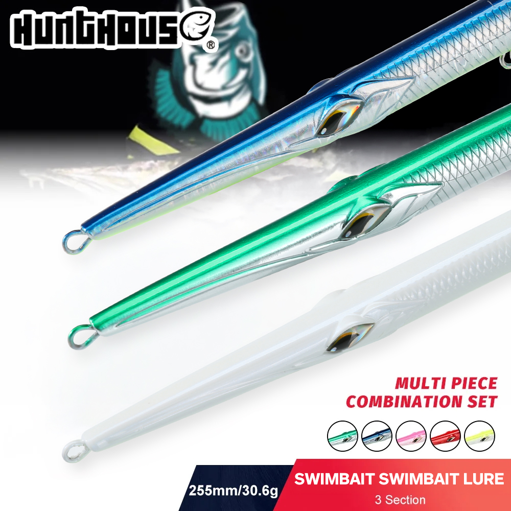 Hunthouse 3 個スイムベイト 255 ペンシル釣り - Fishing Lure Popper のレビューと価格