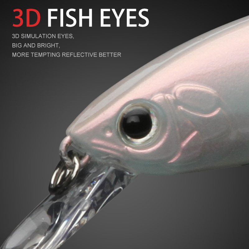 ウォブラー,クランクベイト,シャイナー,マスなどの魚を捕まえ - Fishing Lure Crankbait のレビューと価格