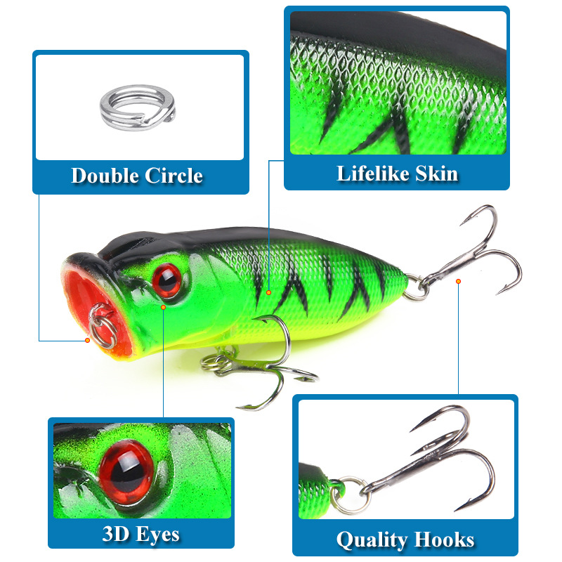 6個6色（OPP袋）/5個5色（箱入り）6.5cm/10gル - Fishing Lure Soft Plastic のレビューと価格