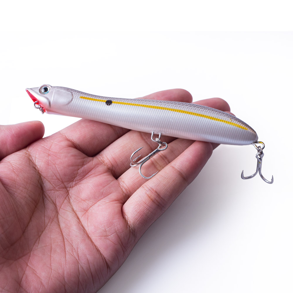 120mm/18g トップウォーターペンシルポッパー フロー - Fishing Lure Popper のレビューと価格