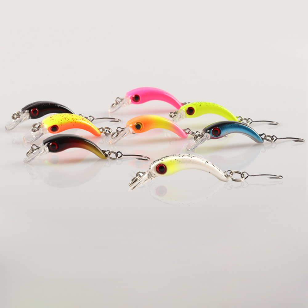 1 個新釣りルアー 1.3 グラム 40 ミリメートルトラウ - Fishing Lure Crankbait のレビューと価格